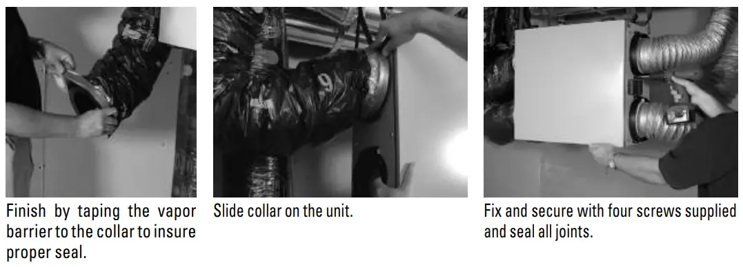 Installing ducting to FAA