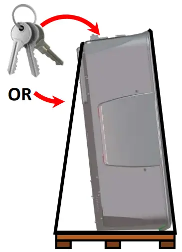 Locate keys and Open