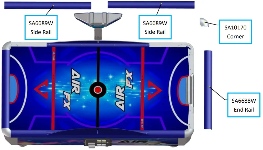 Mounting position determines dipswitch settings.