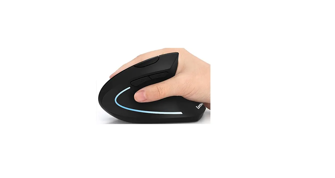 Lekvey 7l-01 Ergonomic Vertical Wireless Mouse Instruction Manual