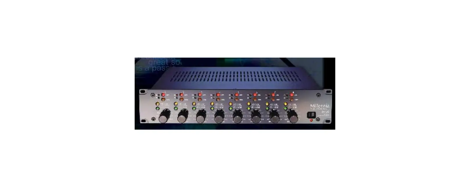 Millennia Hv-3d Four And Eight Channels Microphone Preamplifier User Guide