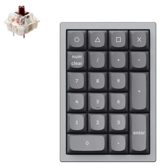 Keychron Q0 QMK Custom Number Pad