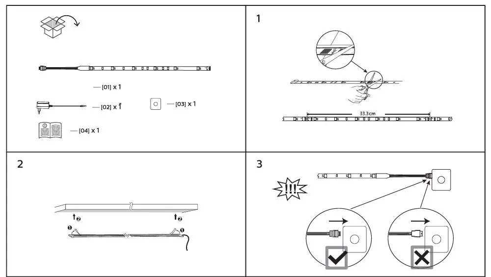 WiZ 324-1659 75771-RGBW-LED-Strip-Kit-01