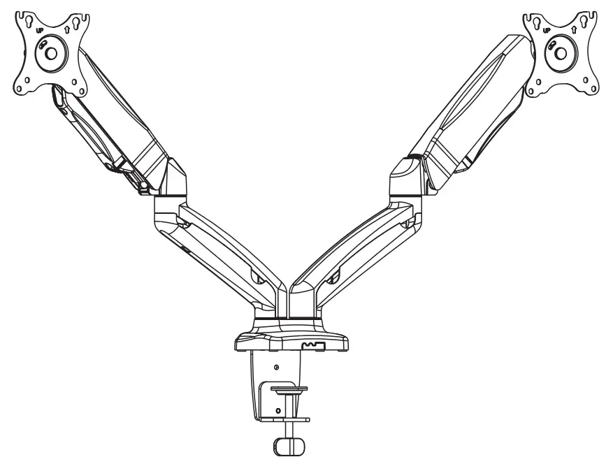 AlzaErgo APW-EGARD02B Monitor Mount