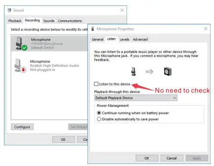 FIFINE K688 USB or XLR Dynamic Microphone - Headphone Output 2