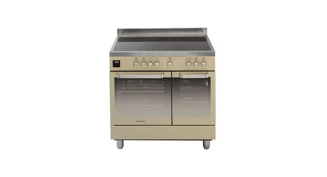 Hoover 90cm Ceramic Range Cooker Hvd9395iv User Manual