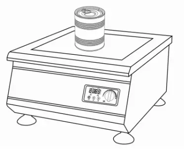 ggm gastro IDS6 Induction Cooker - fig