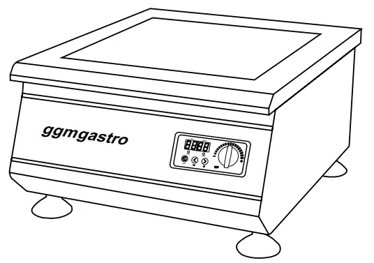 ggm gastro IDS6 Induction Cooker