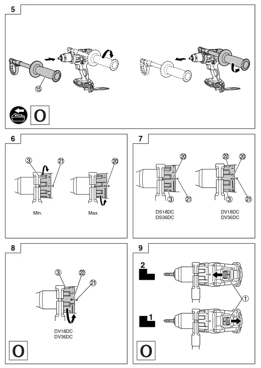 HIKOKI DS18DC 18V Brushless Driver Drill - 2
