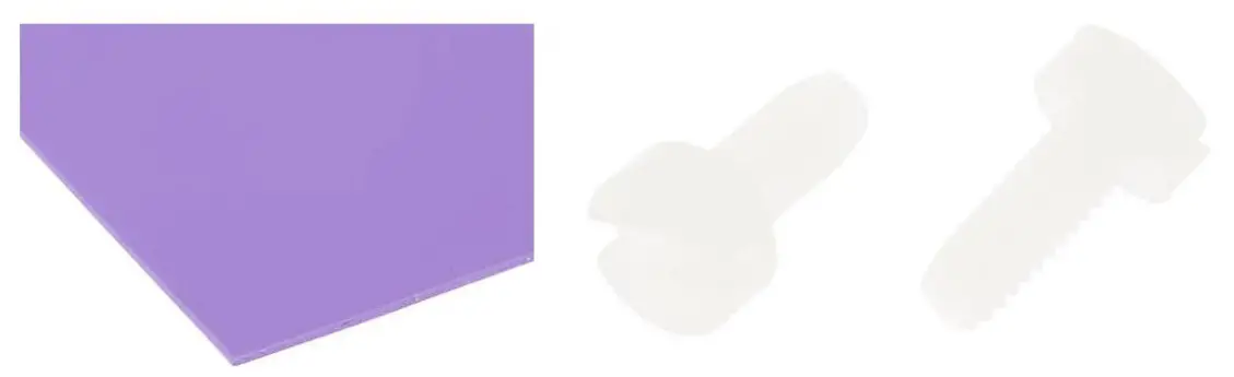 Supported laser diodes