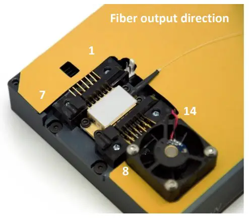 Laser diode Installation