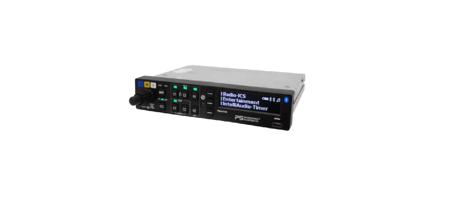 Ps Engineering Pma450c Audio Selector Panel User Guide