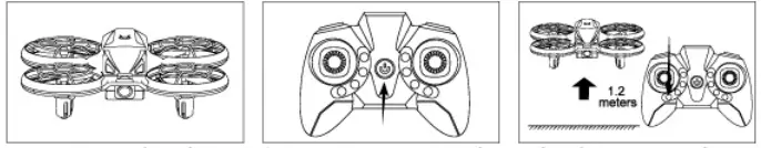 JJRC Products XXD184 Induction Aircraft - TRANSMITTER 1