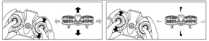 JJRC Products XXD184 Induction Aircraft - TRANSMITTER 2