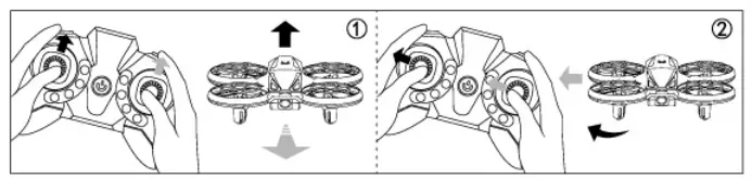 JJRC Products XXD184 Induction Aircraft - TRANSMITTER 3
