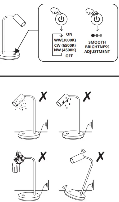 Kanlux LEADIE LED LED Table Lamp-fig4