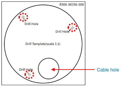 ACTi B74 Outdoor Hemispheric Dome - Installing the Camera on a Surface 1