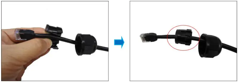 ACTi B74 Outdoor Hemispheric Dome - Installing the Camera on a Surface 11