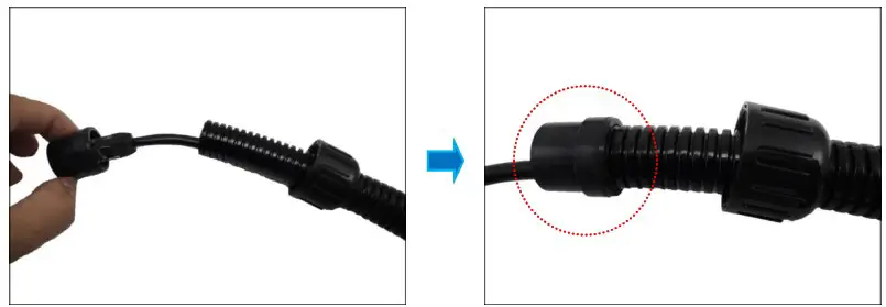 ACTi B74 Outdoor Hemispheric Dome - Installing the Camera on a Surface 18