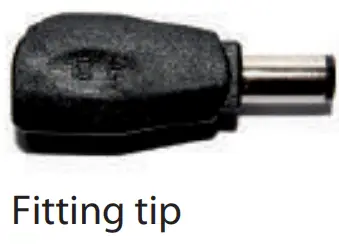 Xilence XM008 Universal Notebook Adaptor - Fitting tip