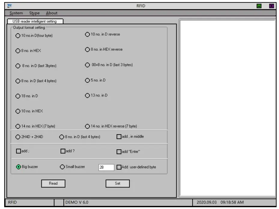 WL4 RPRO-QR-EM-MF QR Code Plus RFID Access Control Reader - Card