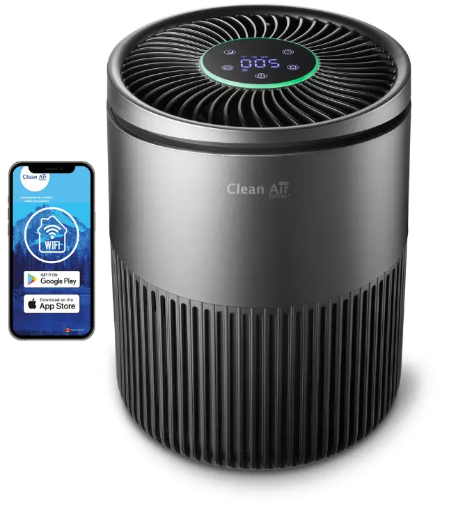 clean Air Optima Air Purifier CA-503T Compact Smart