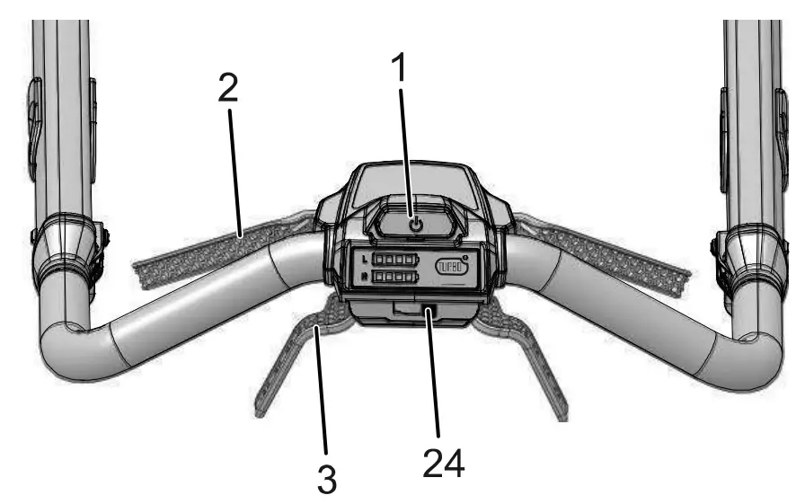 greenworks LMB455 80V 21 Inch Cordless Battery Push Lawn Mower - position 8