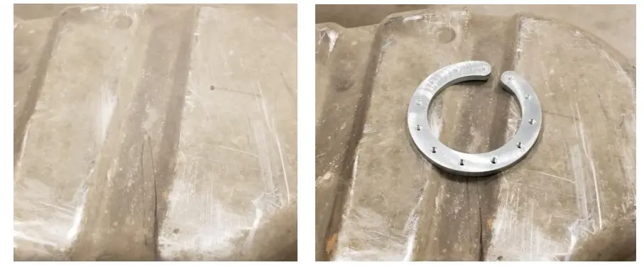 DEATSCHWERKS 9-201-5005 Universal Fuel Tank Pump Mount - Tank 1