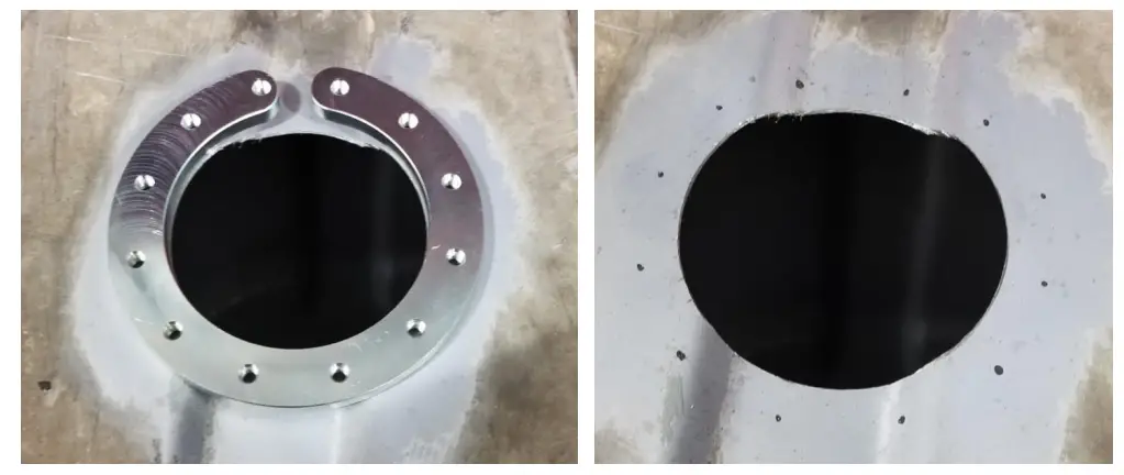 DEATSCHWERKS 9-201-5005 Universal Fuel Tank Pump Mount - Tank 4