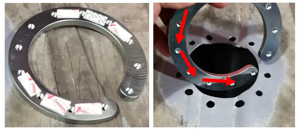 DEATSCHWERKS 9-201-5005 Universal Fuel Tank Pump Mount - Tank 6