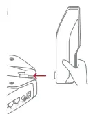 tp-link Archer C5400X AC5400 MU-MIMO Tri- Hold the antennas