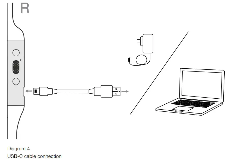 Bowers Wilkins FP41254 PI4 Noise Cancelling Wireless In Ear Headphones - Diagram 5