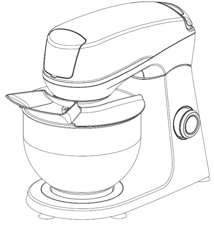 anko SM267K Stand Mixer