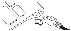 Sandstrom SKBWHBT19 Bluetooth Keyboard - Charging the Keyboard