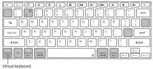 Sandstrom SKBWHBT19 Bluetooth Keyboard - For iOS Device