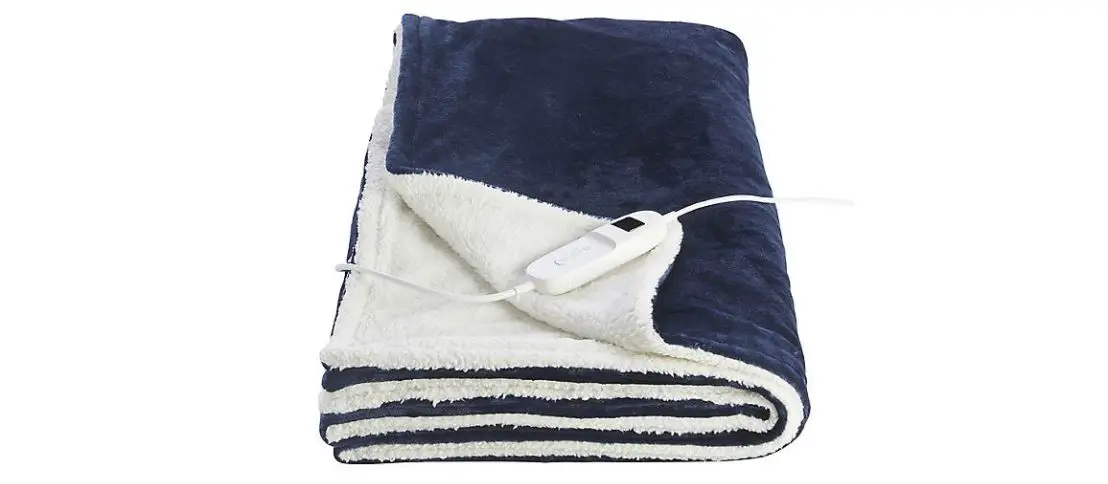 Lakeland Peacock Blue Heated Throw 63623 Instruction Manual
