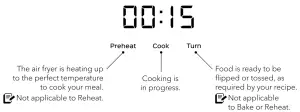 Cooking status