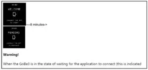 Connect GoBe3 to a power source