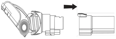 Assembling the motorized illuminated floor brush-Figure 1