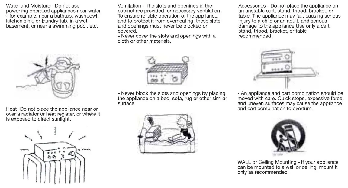 QFX VP-109 Digital Multimedia Player Instruction Manual - Installation