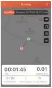Running Mode Interface