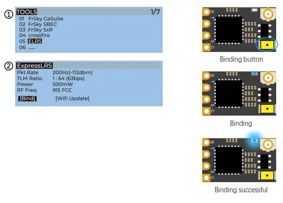 GEPRC SMART16 HD Caddx Polar Drone FPV PNP- Bind ELRS Receiver