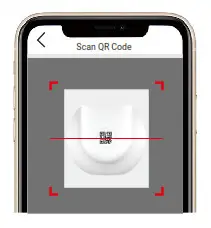 EZVIZ CSC8PF6E Smart Home Camera- QR code