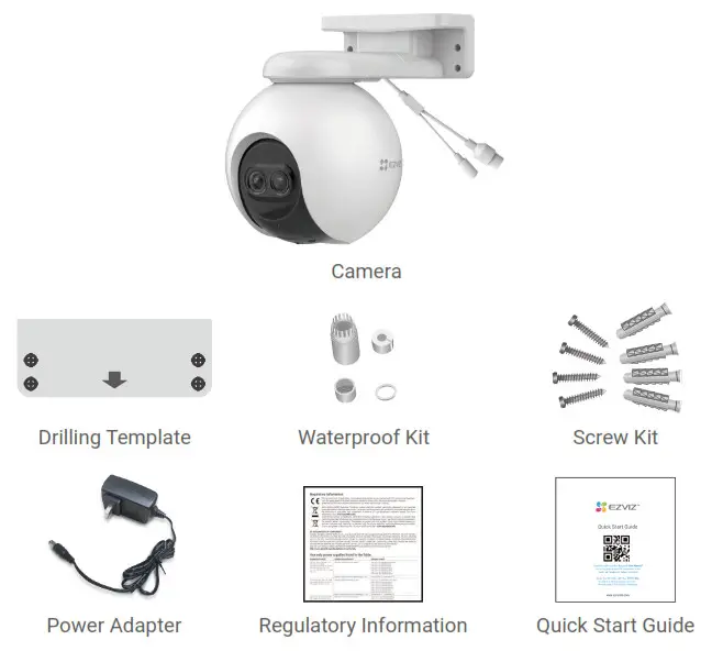 EZVIZ CSC8PF6E Smart Home Camera