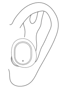 havit I98 Bilateral True Wireless Stereo Earbuds - Wearing method