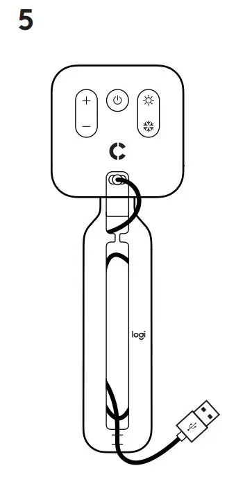 logitech LITRA GLOW Streaming Light with TrueSoft Instructions - How to Use 5