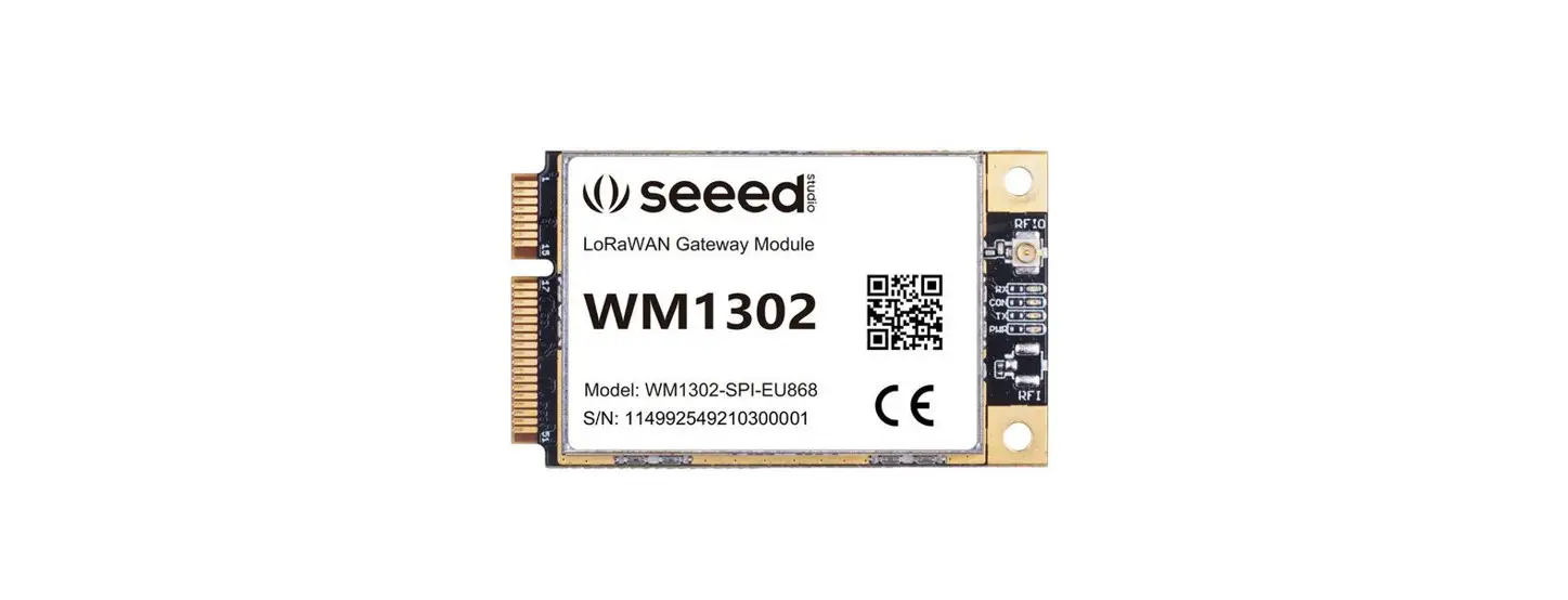 Seeed Technology Wm1302 Lorawan Gateway Module(spi) Instructions
