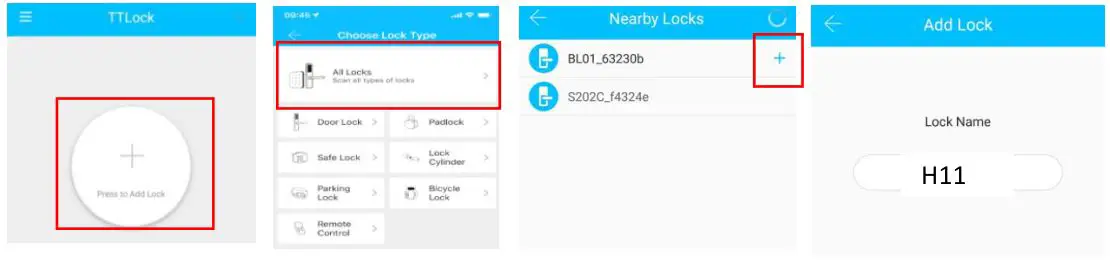 VSH T1B-TTB Smart Door Lock - Add locks