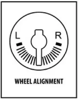 Grandex R C Vehicle - Wheel alignment