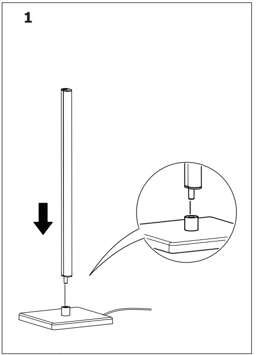 IKEA BEKNIP Led Floor Lamp - fig 5